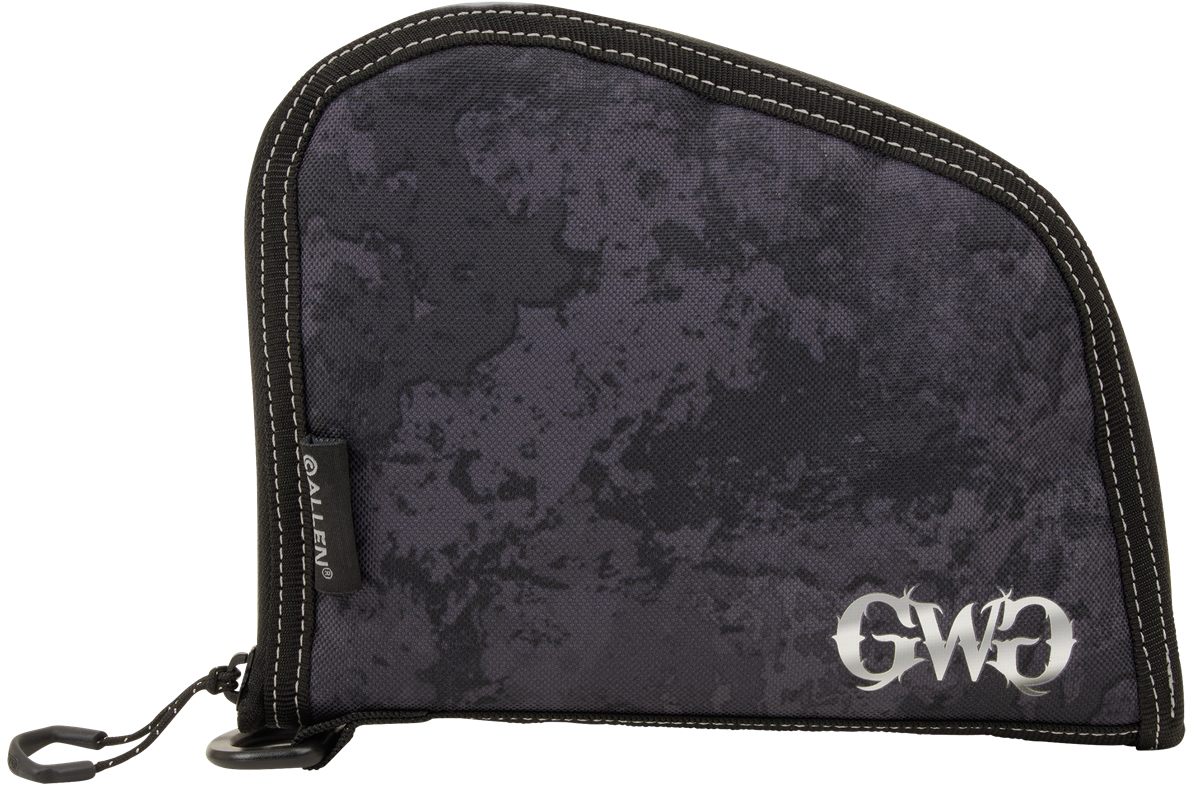 Allen Girls With Guns 9078 Midnight Handgun Case 8in Black/Shade Blackout C