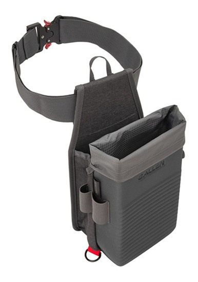 Allen 8334 Competitor Double Compartment Shell Bag Gray Molded EVA 12 Gauge view 2