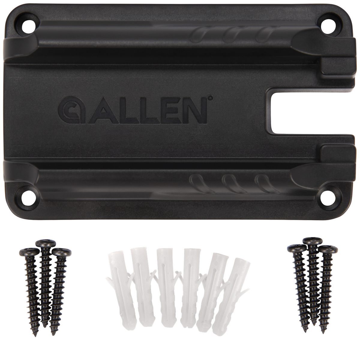 Allen 5648 Gun Ready Rail Handgun Magnet Black Metal Holds 1