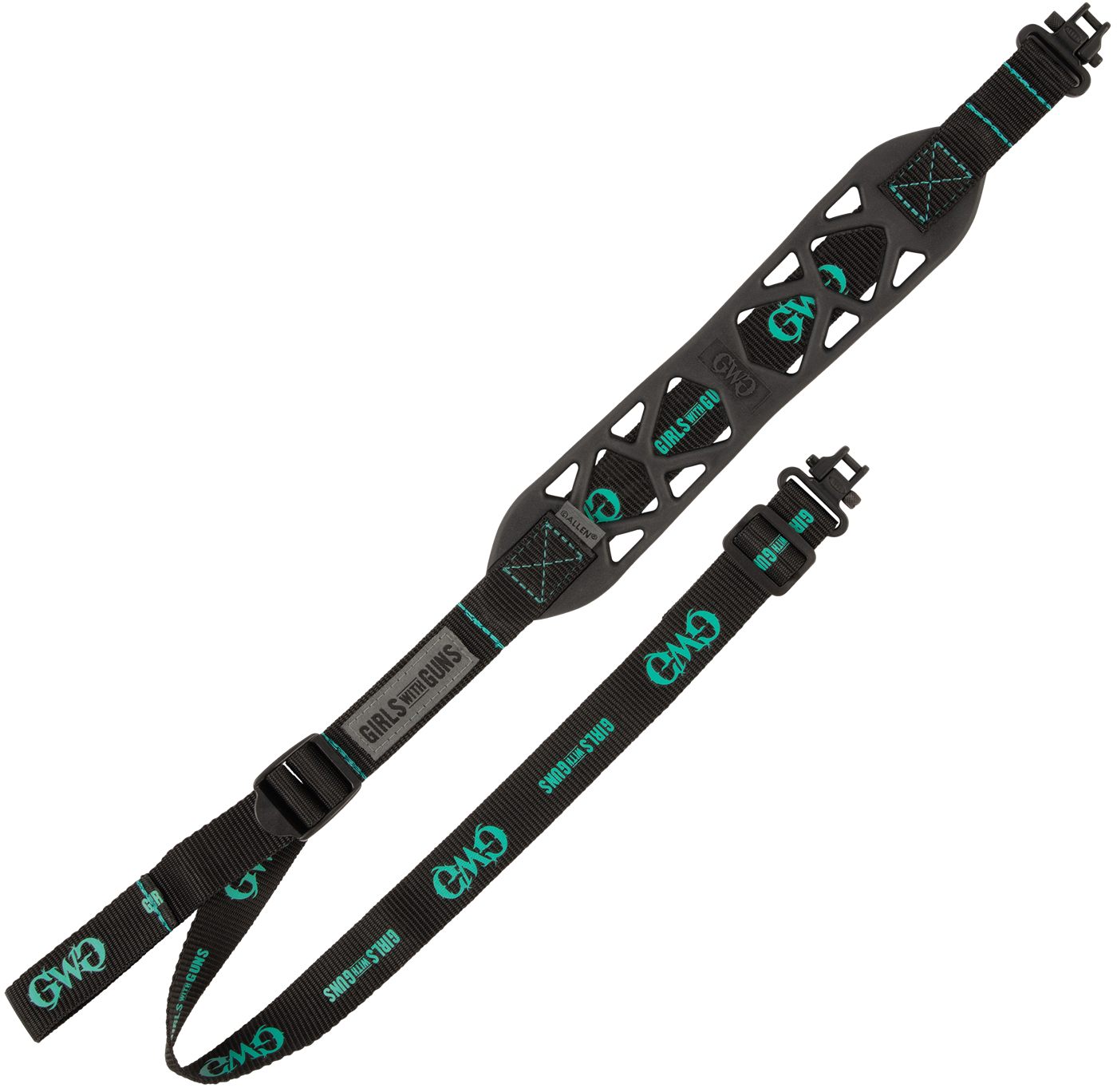 Allen Girls With Guns 8274 Black Label Rubber 22.50in-39in OAL Adjustable