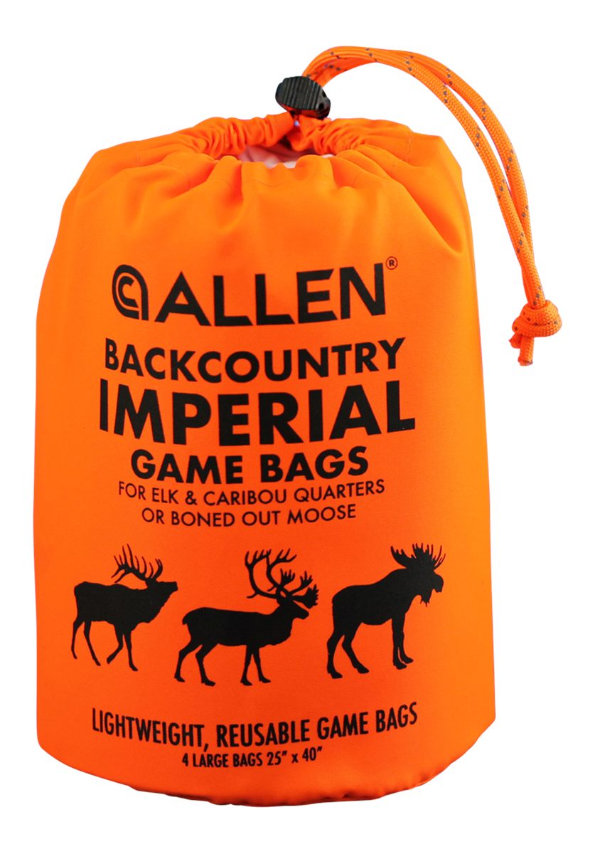 Allen 6590 BackCountry Imperial Elk Game Bag Set Orange Polyester 4