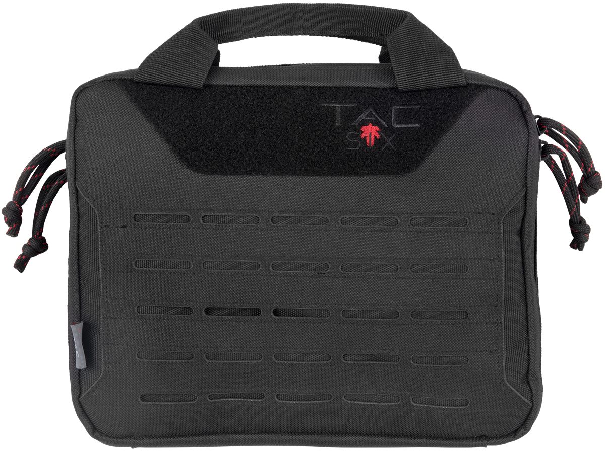 Allen Tac Six 10814 Crew Pistol Case Black 600D Polyester 2 Handguns