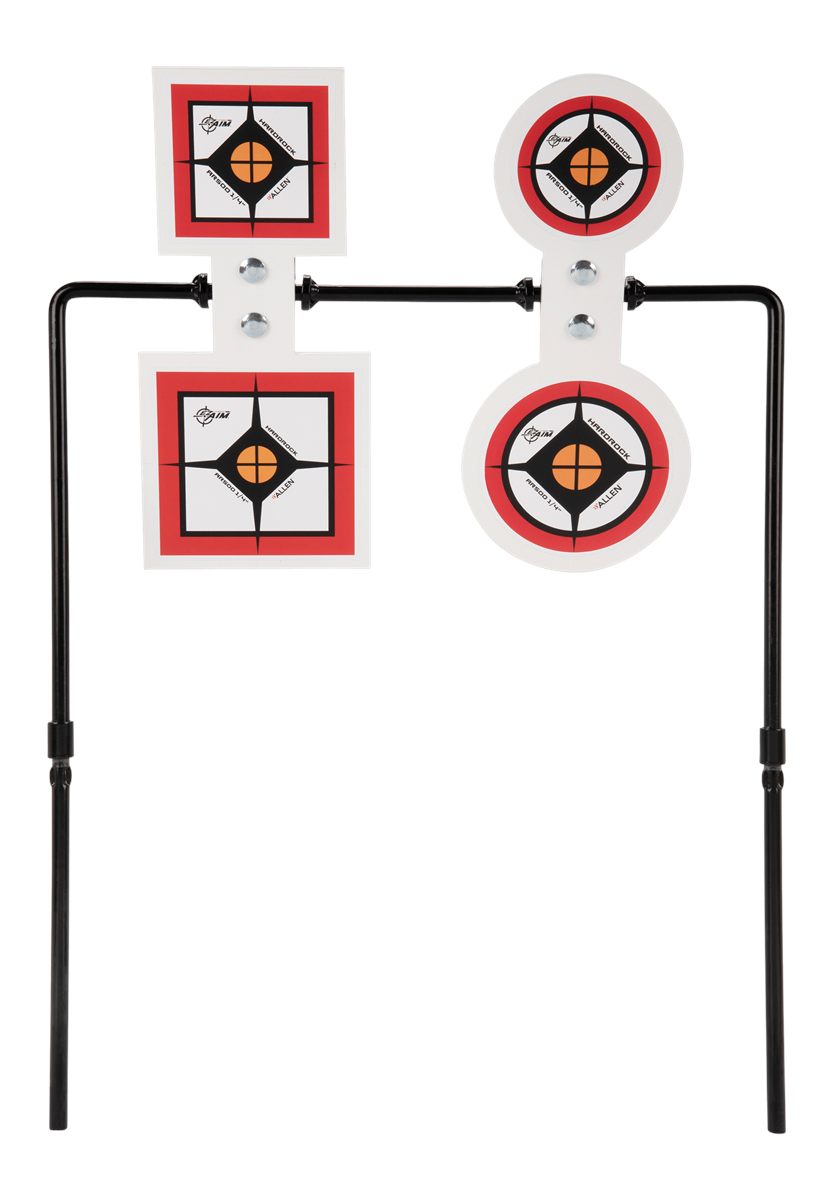 Allen EZ-Aim 15593 Hardrock Spinner AR500 Round Target Stand .25in Thick