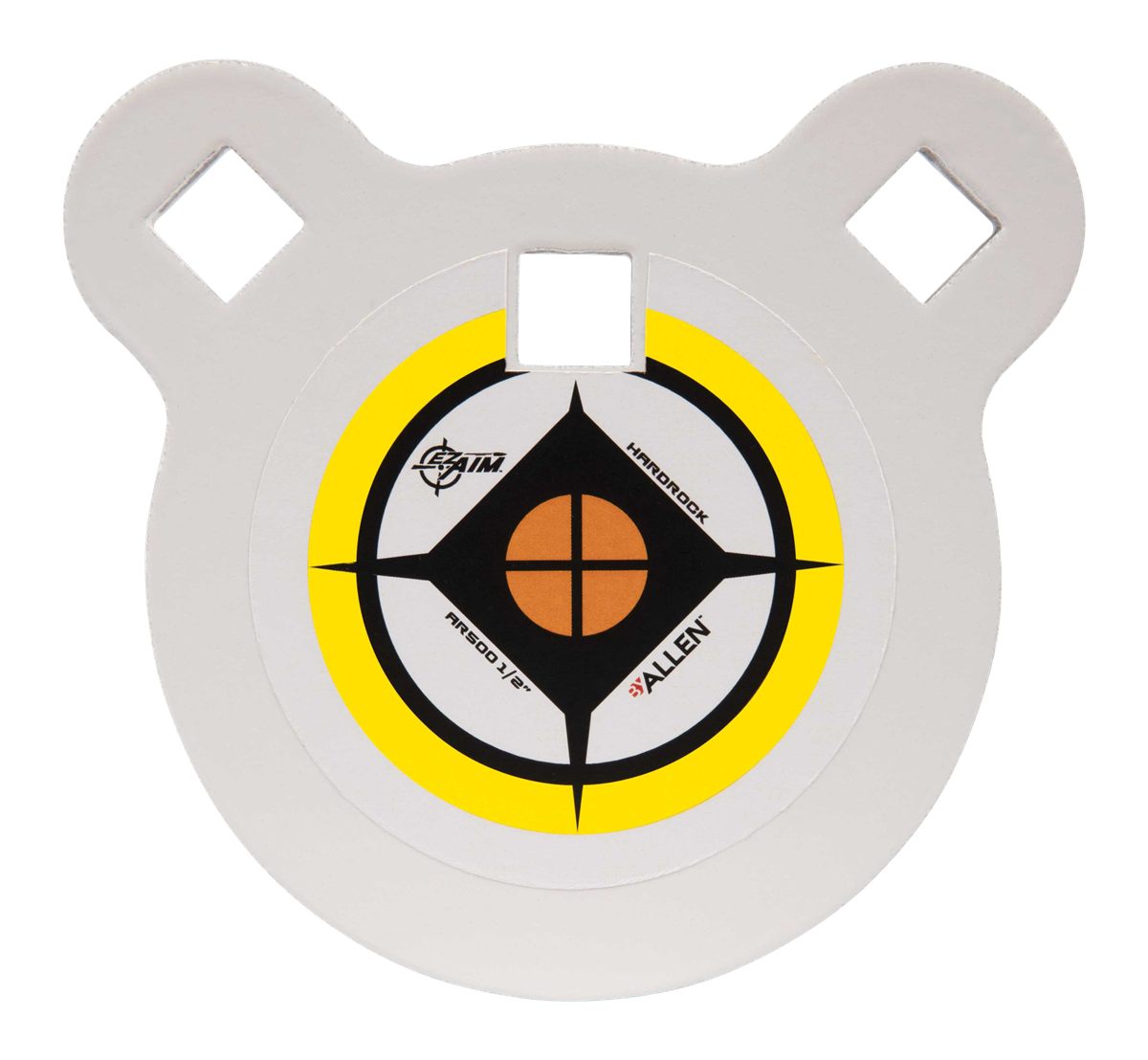 Allen EZ-Aim 15596 Hardrock 4in AR500 Steel Gong Shooting Target .5in Thick