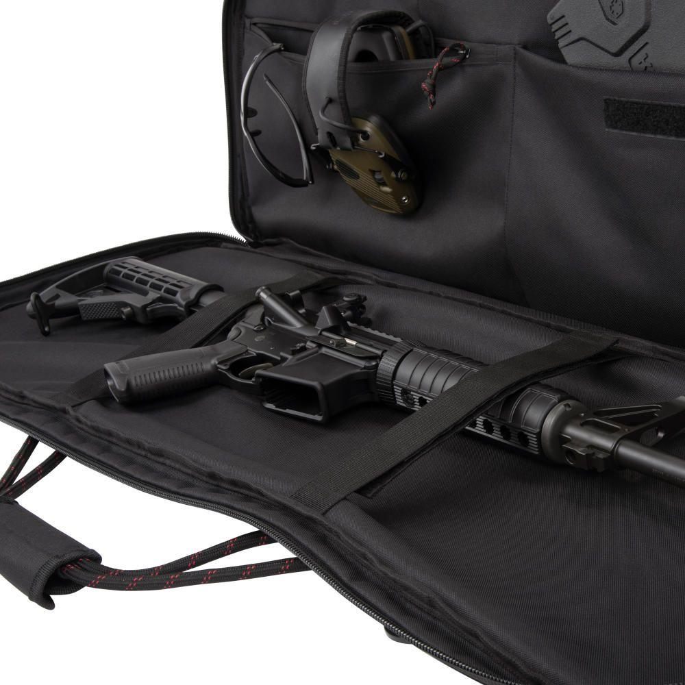Allen Tac Six 10838 Unit Case Black 600D Polyester 2 Rifles view 2