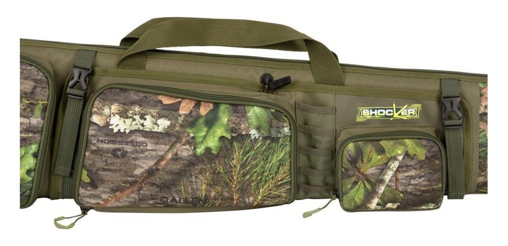Shocker 961-52 Gear-Fit Pursuit Turkey Shotgun Case Mossy Oak Obsession End view 3