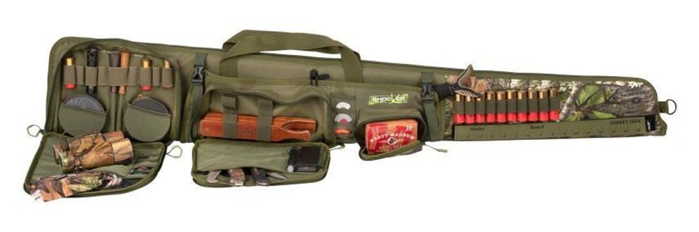 Shocker 961-52 Gear-Fit Pursuit Turkey Shotgun Case Mossy Oak Obsession End view 5