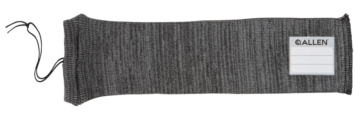 Allen 13170 Stretch Knit Handgun Sock Gray Silicone-Treated w/Custom ID Lab