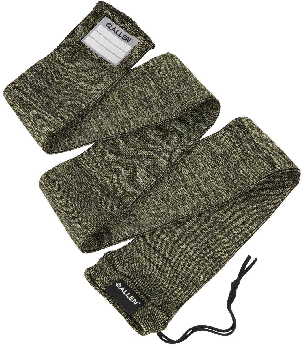 Allen 13171 Stretch Knit Gun Sock Green Silicone-Treated w/Custom ID Labeli