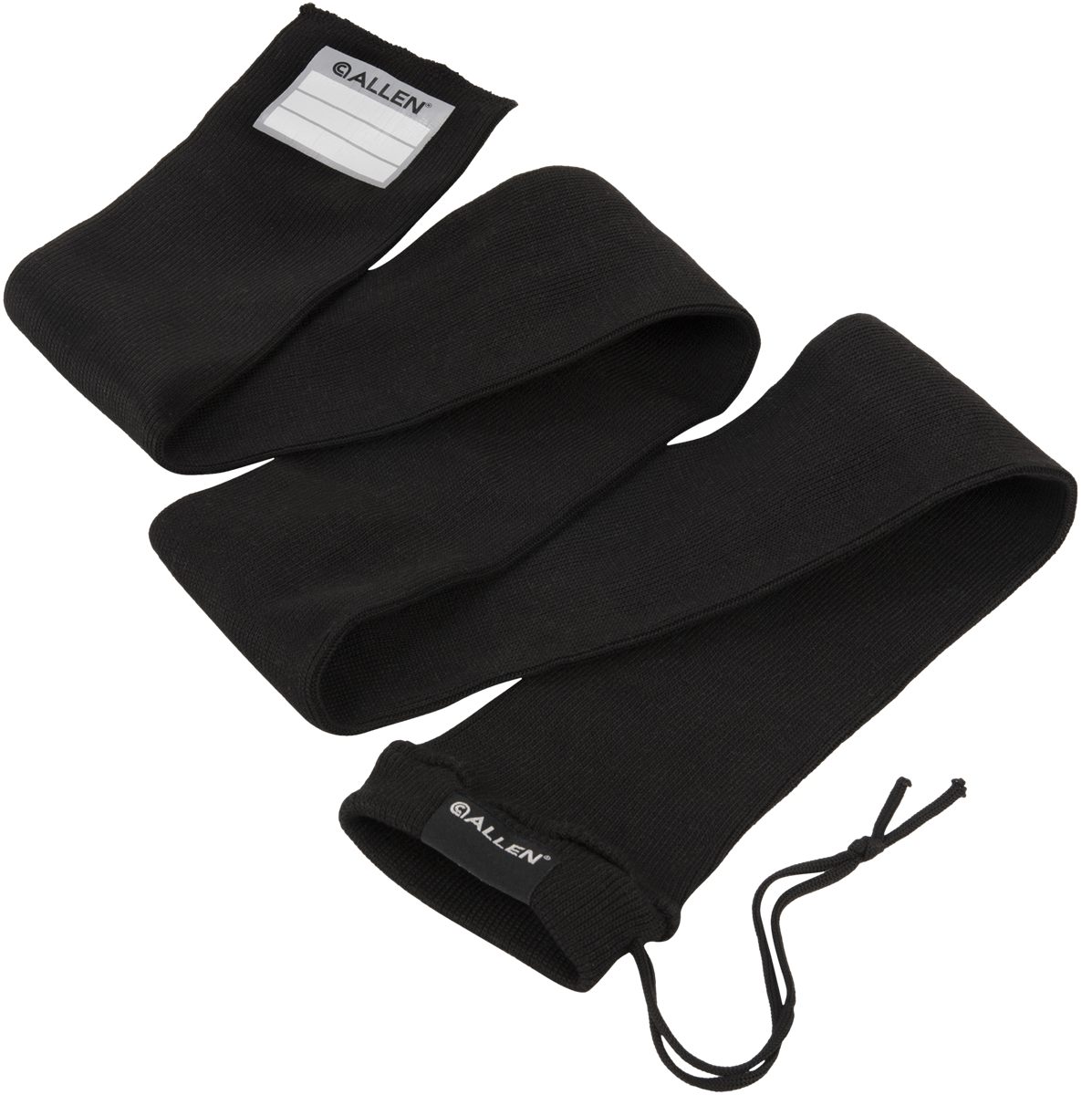 Allen 13173 Stretch Knit Gun Sock Black Silicone-Treated w/Custom ID Labeli