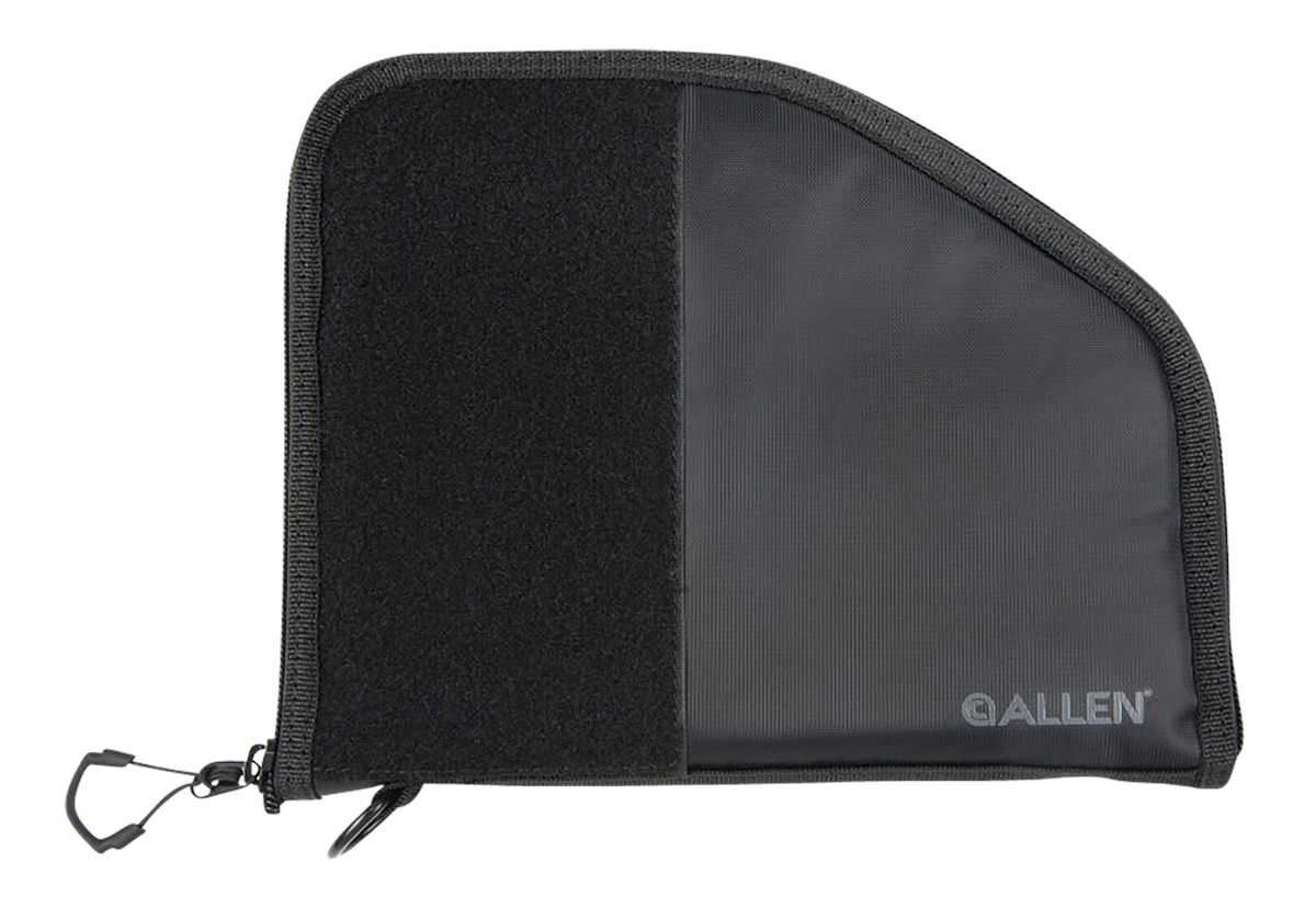 Allen 78-9 Pistol Case W/Mag Pouch Black Nylon Fits Full-Size Handguns