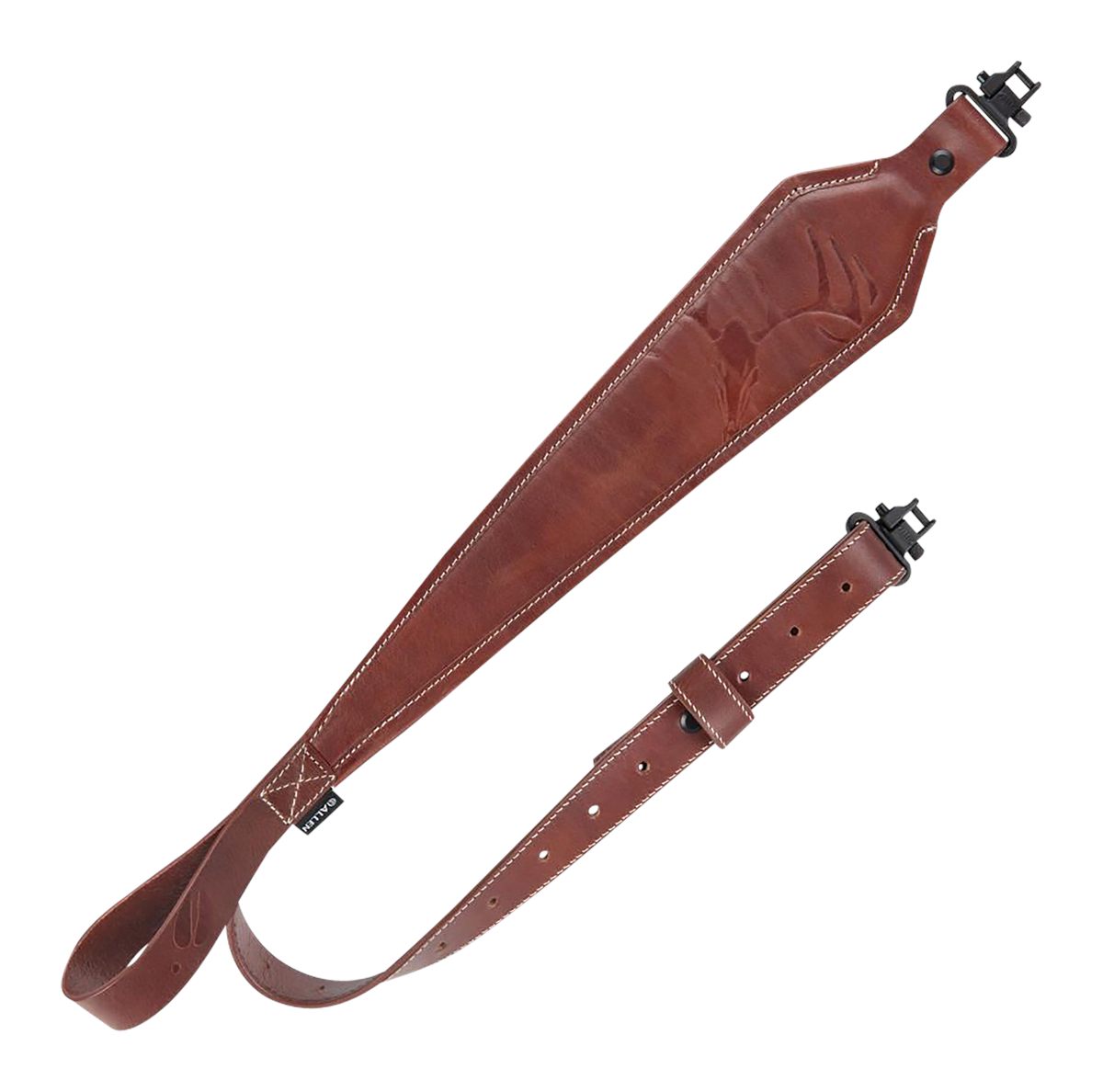 Allen Heritage Cases 8510 Deer Deboss Brown Leather 28in-35in OAL Rifle