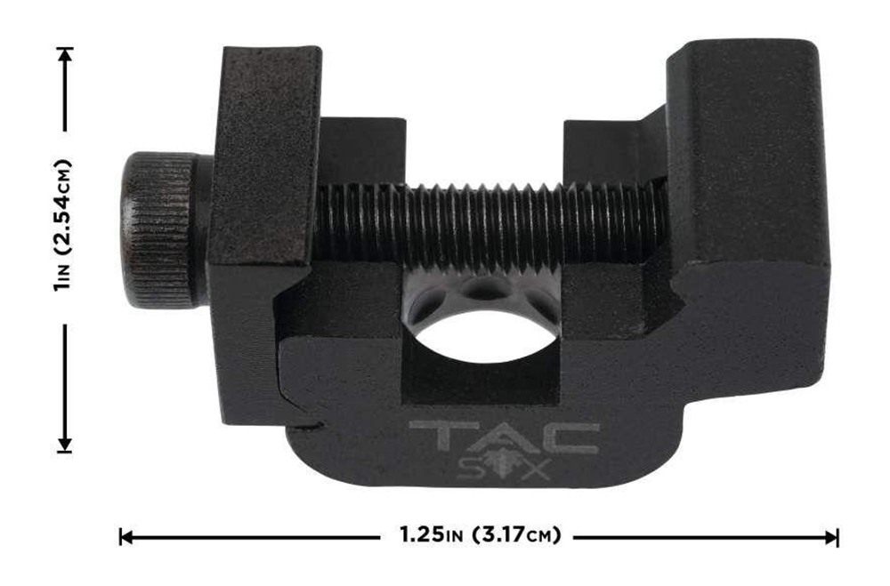 Allen Tac Six Citadel QD Picatinny Rail Weapon Mount Black view 7