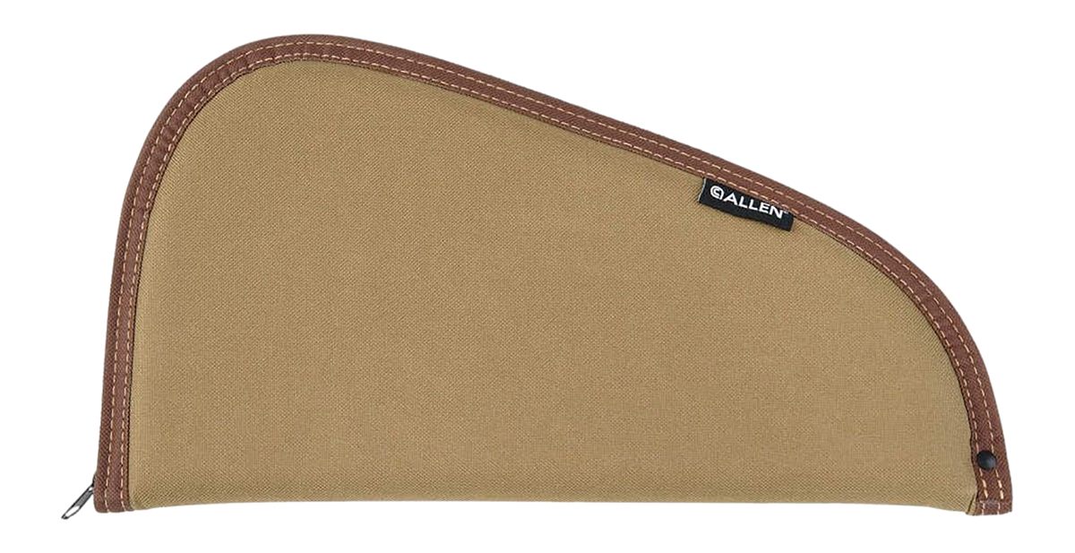 Allen 7213 Pistol Case 13in Long Tan Holds Handgun Endura