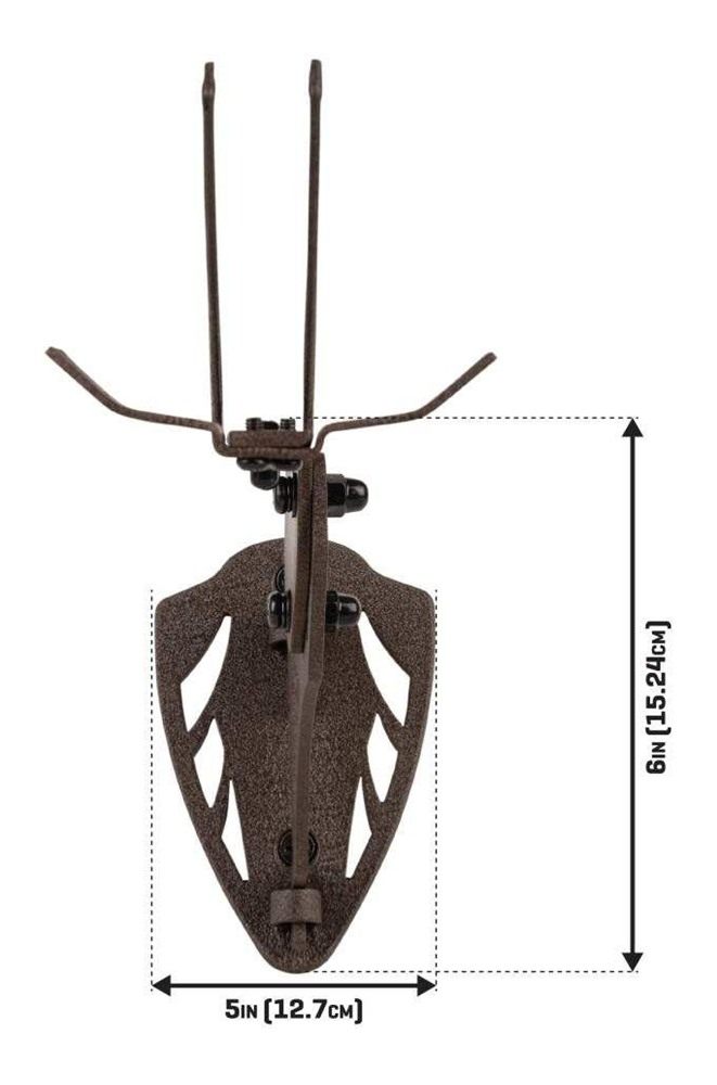 ALLEN EZ MOUNT TROPHY SKULL HANGER BROWN view 6