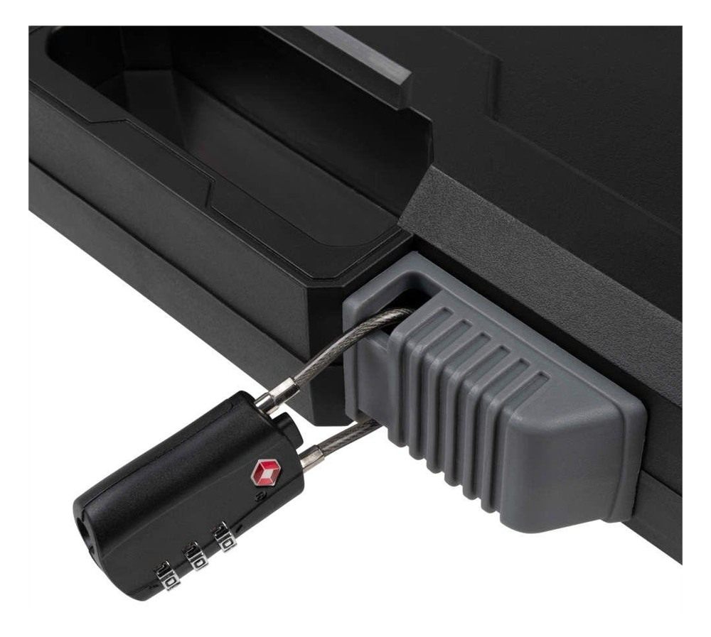 Allen Hardshell Large Handgun Case Up to 11.5in Black view 3