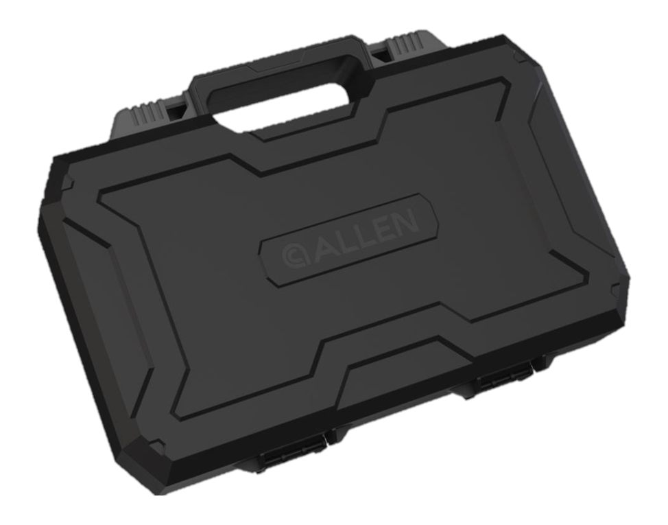 Allen Hardshell Large Handgun Case Up to 11.5in Black view 4