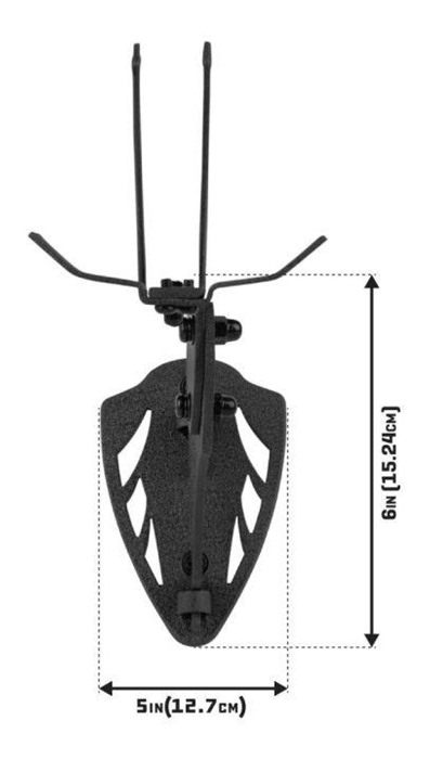 Allen 7254 EZ Mount Trophy Skull Hanger Wall Small/Mid-Size Game Black Stee view 7