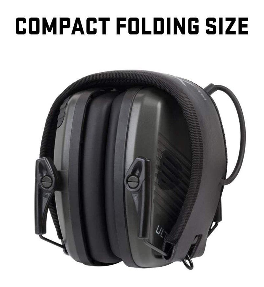 Allen ULTRX Stereo Electronic Ear Muffs 24dB Olive view 8
