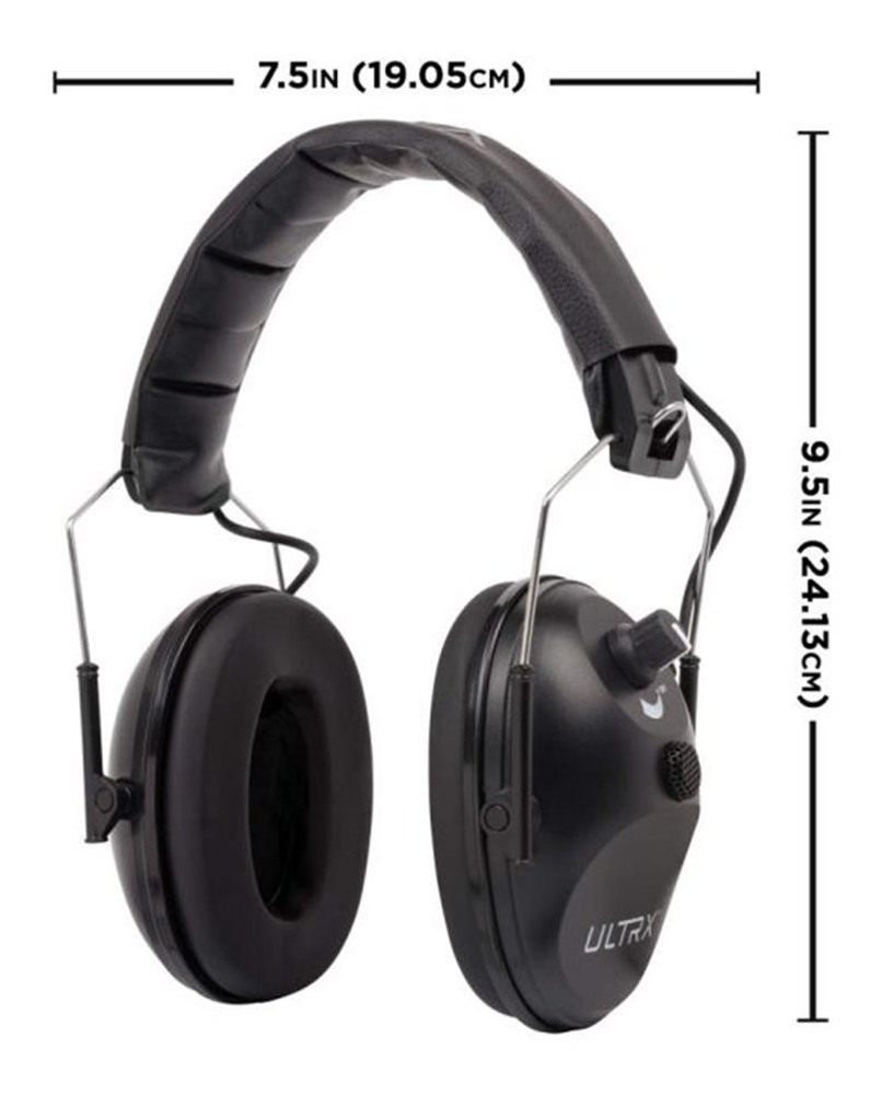 Allen 4114 Ultrax Electronic Earmuff 23 dB Black view 7