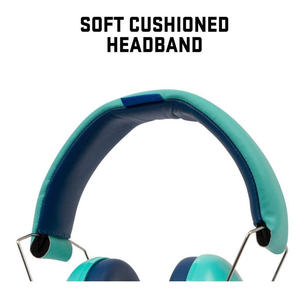 Allen 4115 Passive Children's Hearing Muff 23 dB Teal Youth view 4