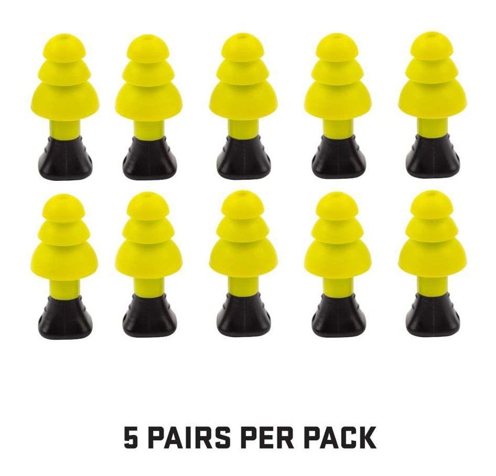 Allen 4122 Silicone Ear Plugs 26 dB Yellow 5 Pair view 6