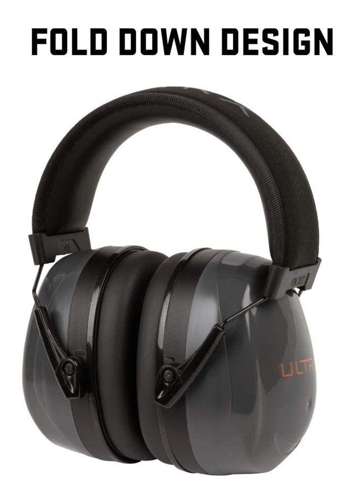 Allen ULTRX Heavy Sound Defender Passive Ear Muffs 26dB Grey view 7