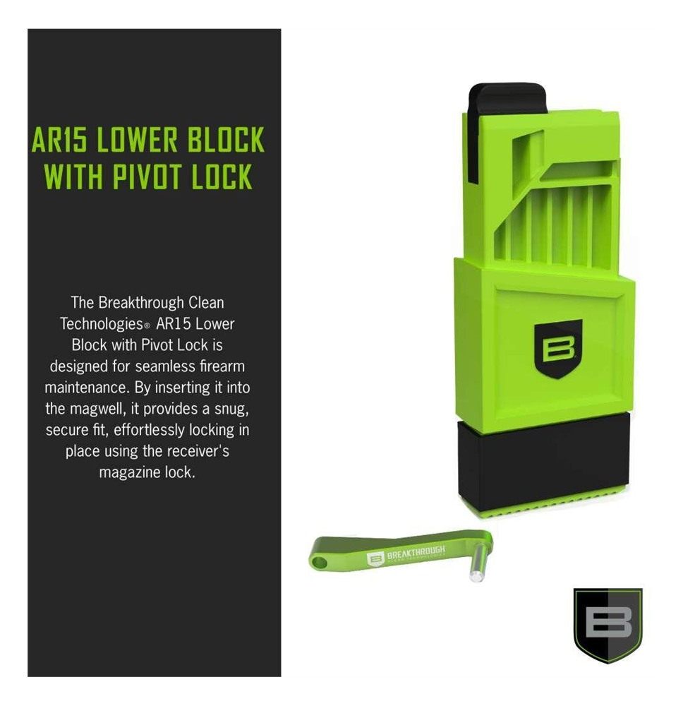 Breakthrough Clean Technologies AR15 Lower Block with Pivot Lock view 4