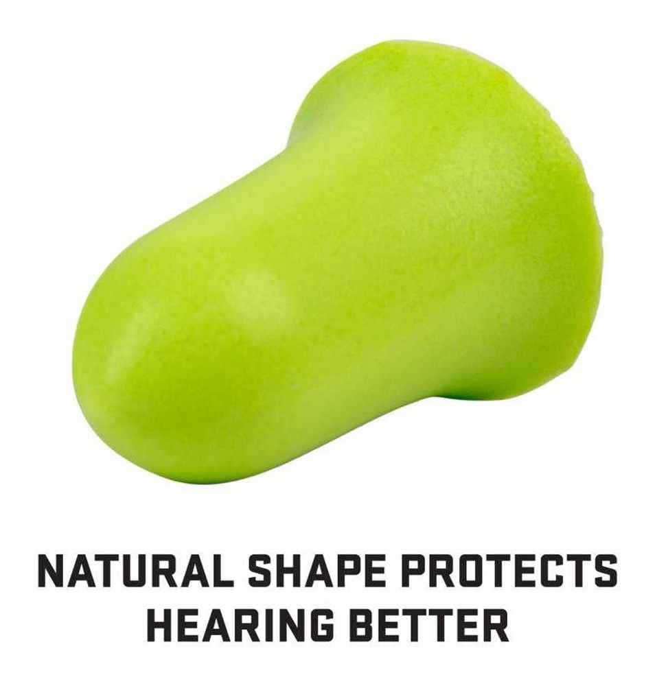 Allen 4136 Tapered Foam Ear Plugs 32 dB Lime Green 6 Pair view 7