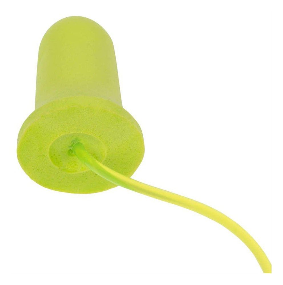 Allen 4119 Tethered Tapered Foam Ear Plugs 32 dB Yellow/Lime Green 5 Pair view 2