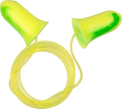 Allen 4119 Tethered Tapered Foam Ear Plugs 32 dB Yellow/Lime Green 5 Pair view 5