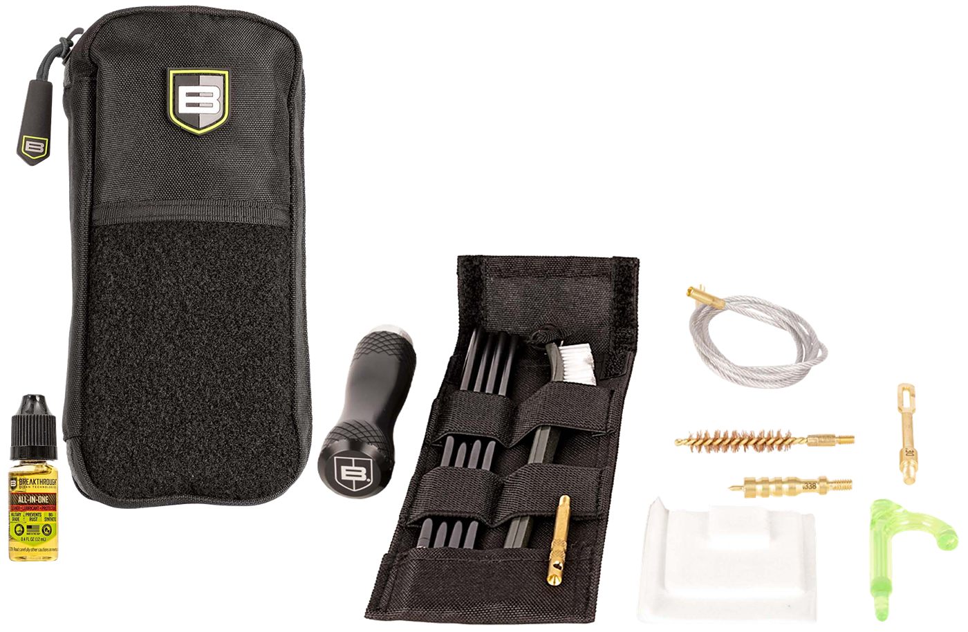 Breakthrough Clean BT-MPK-338 Badge Rod/Pull Thru Kit Cal