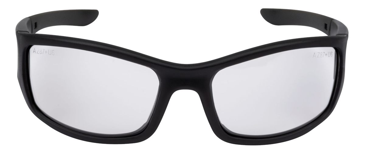 Allen ULTRX Sync Safety Glasses Black with Clear Lenses