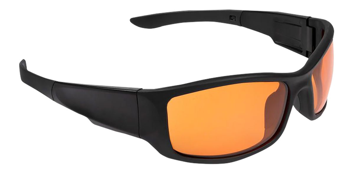 Allen ULTRX Sync Safety Glasses Black with Amber Lenses