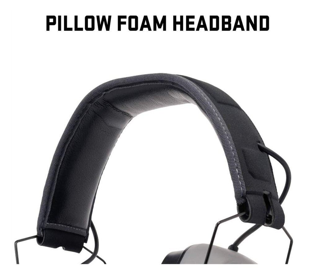 Allen ULTRX Bionic Fuse Bluetooth Electronic Ear Muffs 22dB Cement Grey view 5