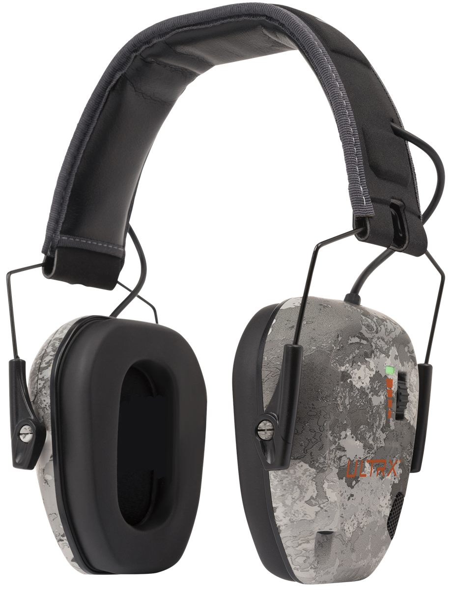 Allen ULTRX Bionic Electronic Ear Muffs 22dB Veil Tac Grey Camo
