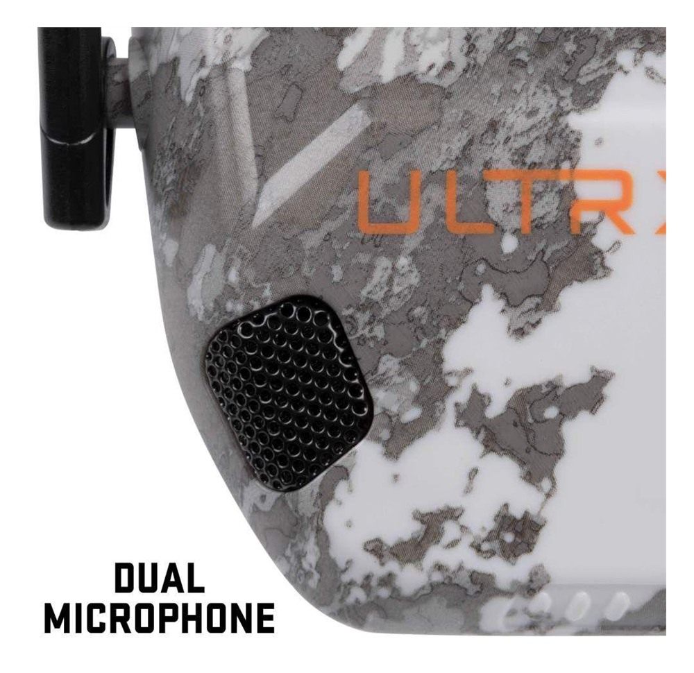 Allen ULTRX Bionic Electronic Ear Muffs 22dB Veil Tac Grey Camo view 4
