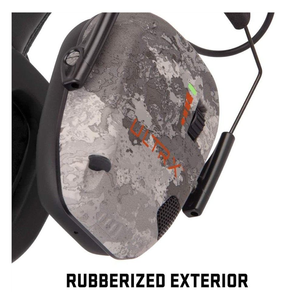 Allen ULTRX Bionic Electronic Ear Muffs 22dB Veil Tac Grey Camo view 6
