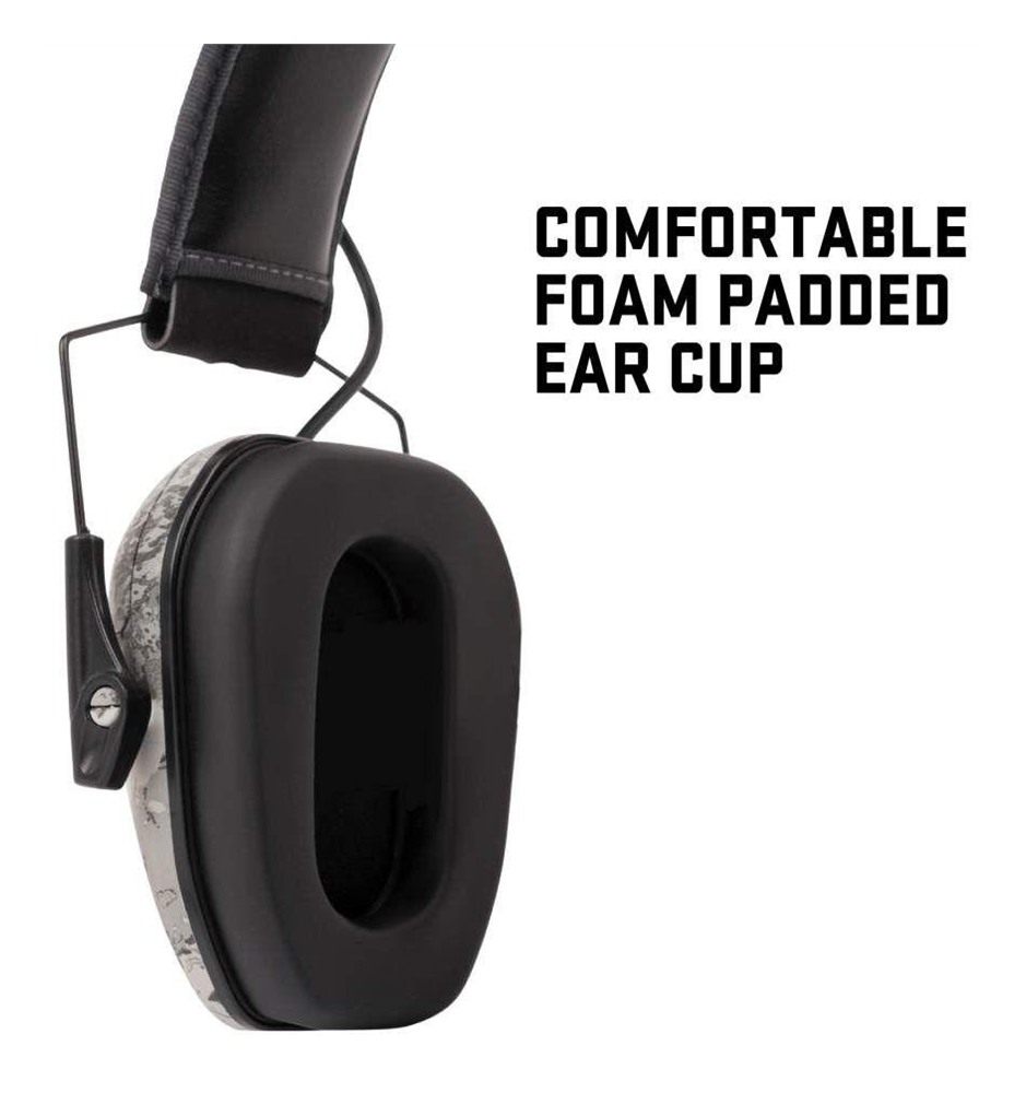 Allen ULTRX Bionic Electronic Ear Muffs 22dB Veil Tac Grey Camo view 7