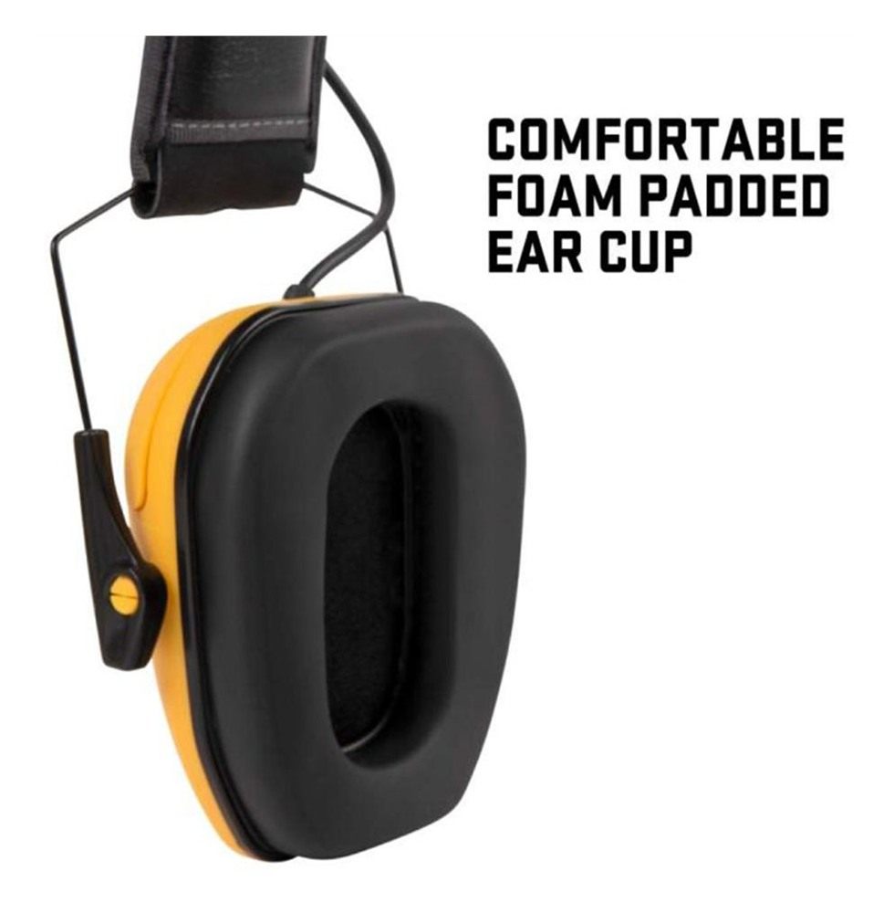 Allen ULTRX Bionic Electronic Ear Muffs 22dB Yellow view 4