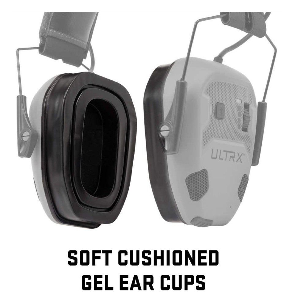 Allen 4152 Gel Ear Cups Replacement Pads Black 1 Pair view 2