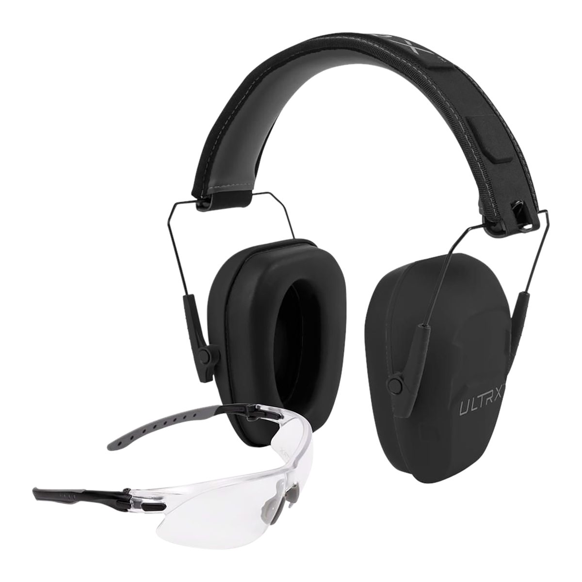 Allen Ultrx Shield Ear Eye Combo Passive 23dB Midnight Grey Shooting Glasse
