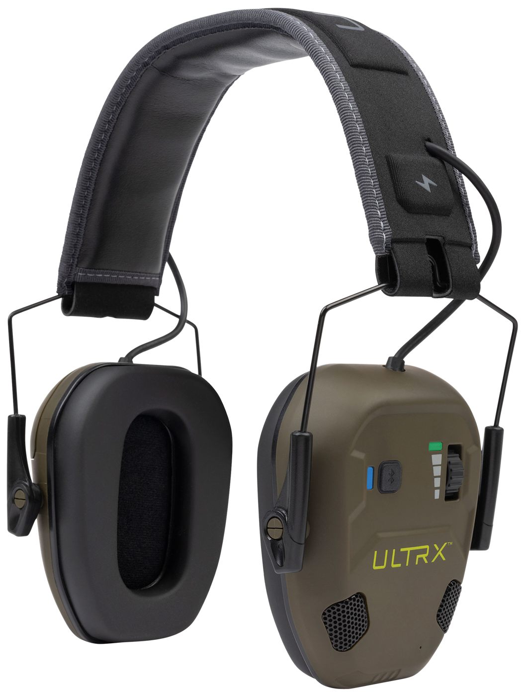 Allen 4170 Bionic Fuse Earmuff Over the Head Flat Dark Earth Bluetooth Enab
