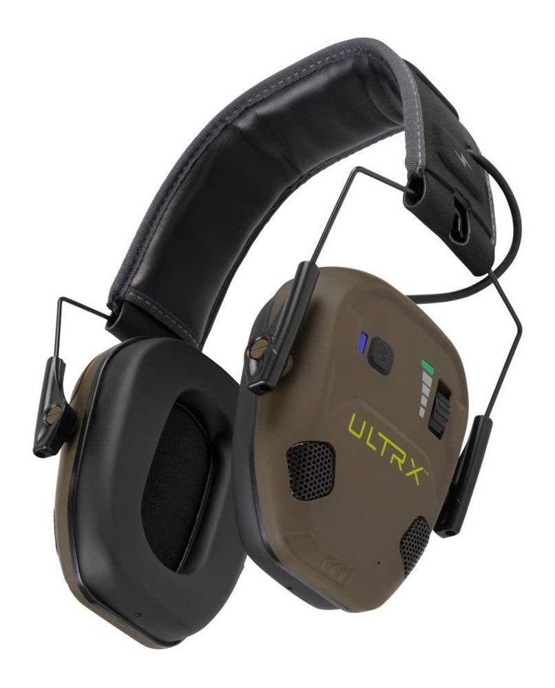 Allen 4170 Bionic Fuse Earmuff Over the Head Flat Dark Earth Bluetooth Enab view 4