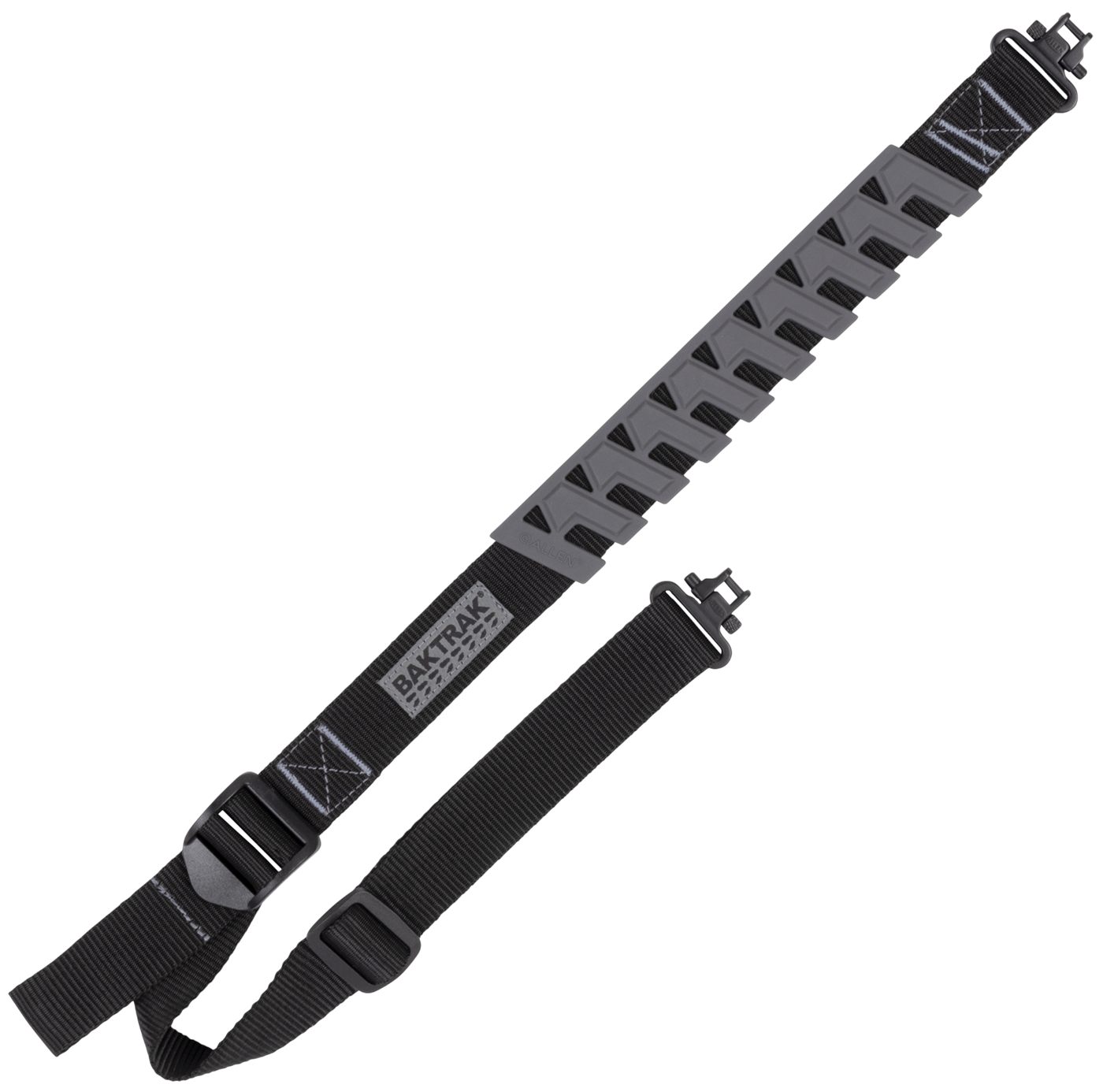 ALLEN TRAK TRACTION WEB SLING W/SWIVELS (BLACK/GRAY)