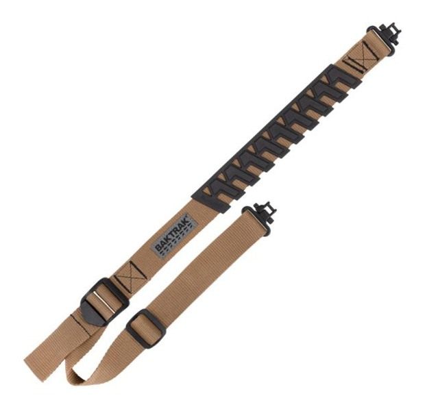 ALLEN TRAK TRACTION WEB SLING W/SWIVELS TAN/BLK