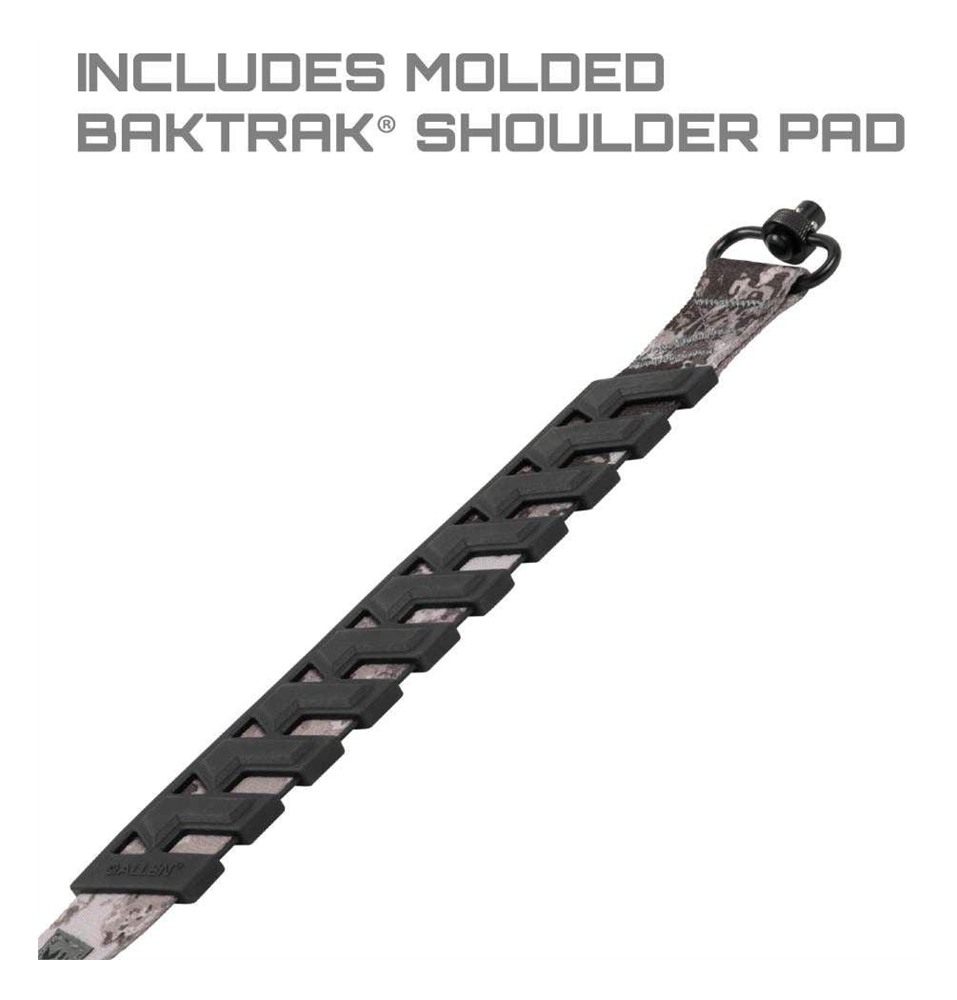 Allen Trak Traction Web Rifle Sling with QD Swivels 36in Veil Tac Grey view 4