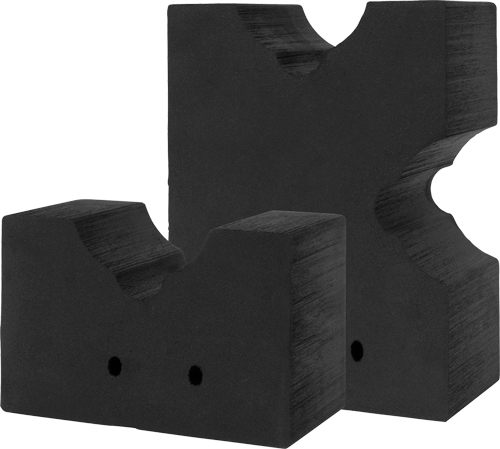 Allen 2458 Soft Rock Shooting Rest Black Foam Front and Rear Bag view 5