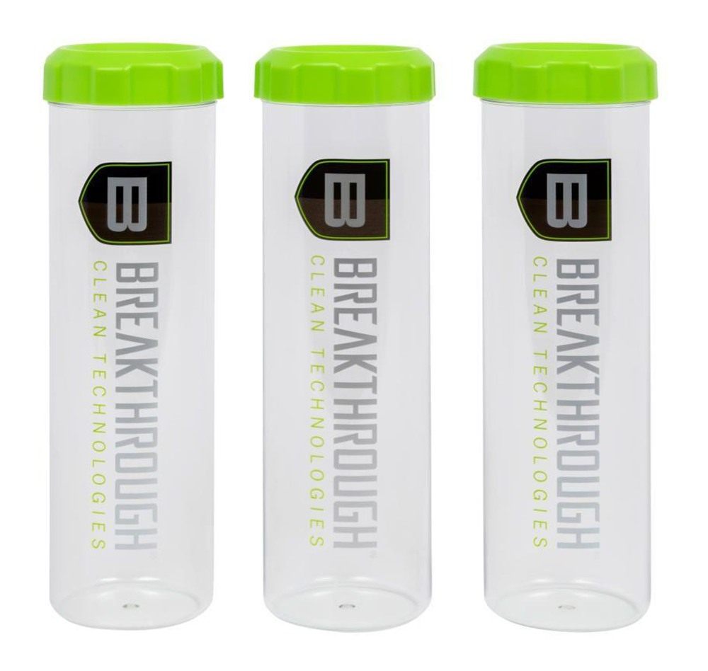 Breakthrough Clean BTSCT3PK Suppressor Tubes Clear/Green 3 Pack view 2