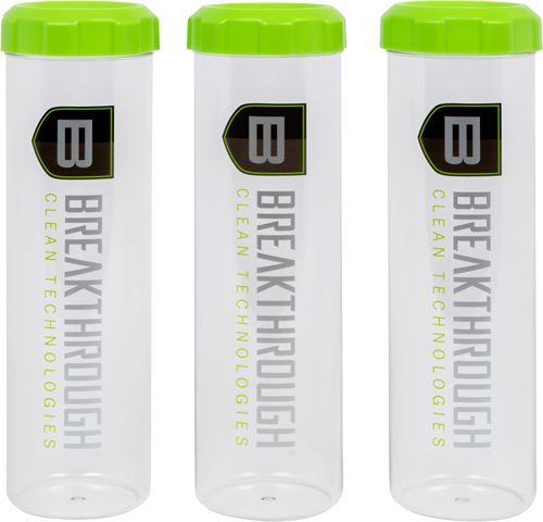 Breakthrough Clean BTSCT3PK Suppressor Tubes Clear/Green 3 Pack view 4